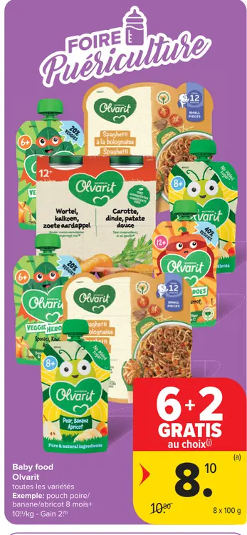 Offre: Baby food