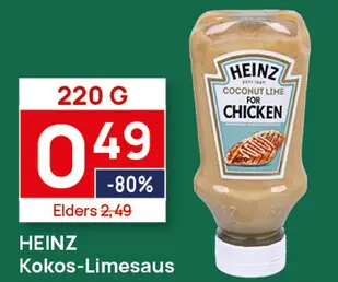 Aanbieding: Kokos-Limesaus