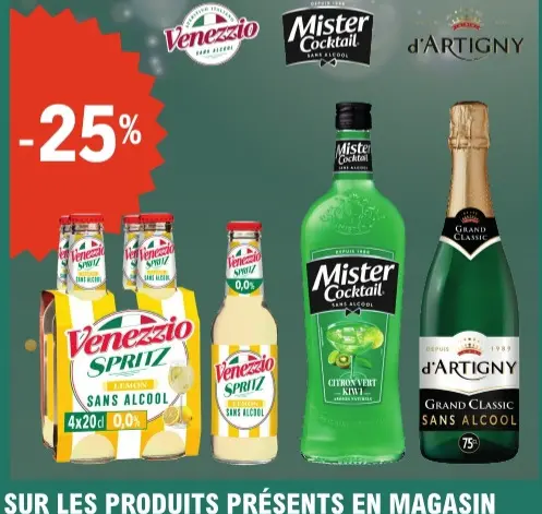 Promotie: Venezzio Spritz Lemon, Mister Cocktail Citron