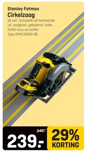 Aanbieding: Cirkelzaag