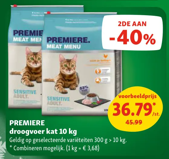 Promotie: droogvoer kat