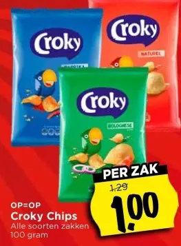 Aanbieding: Croky Chips