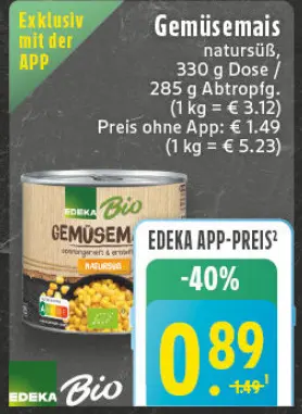 Aanbieding: Gemüsemais
