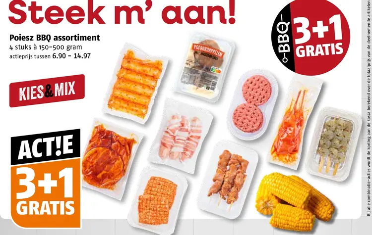 Aanbieding: Poiesz BBQ assortiment