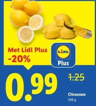 Aanbieding: Citroenen