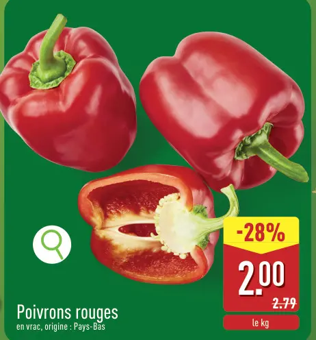 Offre: Poivrons rouges