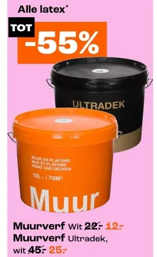 Aanbieding: Muurverf