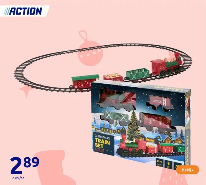 Aanbieding: Christmas Train Set Deluxe