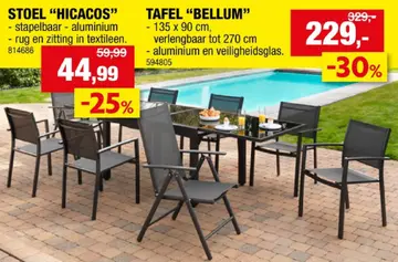 Aanbieding: Tafel "monaco"