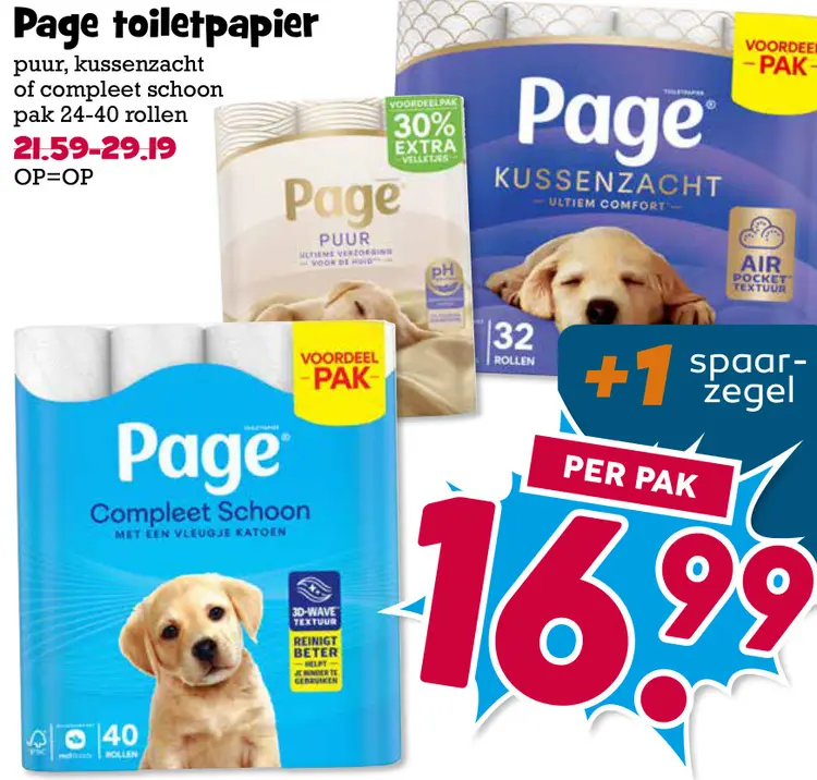 Aanbieding: toiletpapier