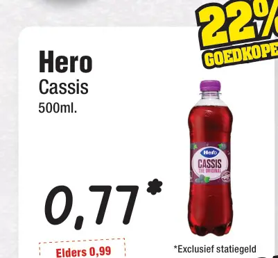 Aanbieding: Cassis