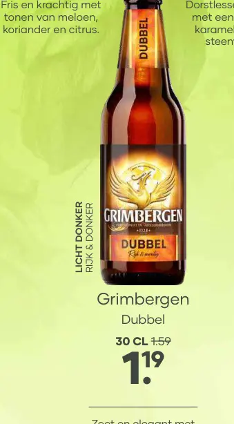 Aanbieding: Grimbergen Dubbel