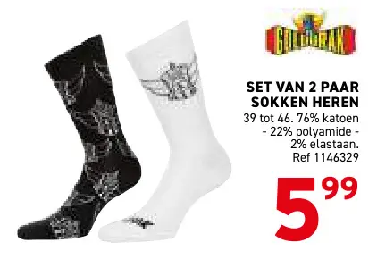 Promotie: Sokken heren