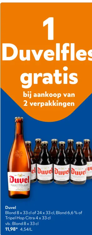 Promotie: Blond bier