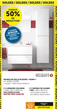 Offre: Meuble de salle de bains << roma >>>>