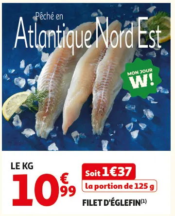 Offre: Filet d'églefin