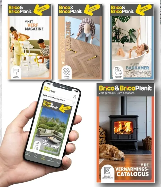 Promotie: Brico&BricoPlanit Magazines