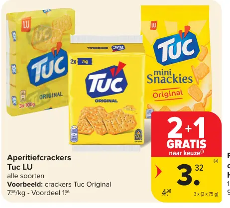 Promotie: Aperitiefcrackers