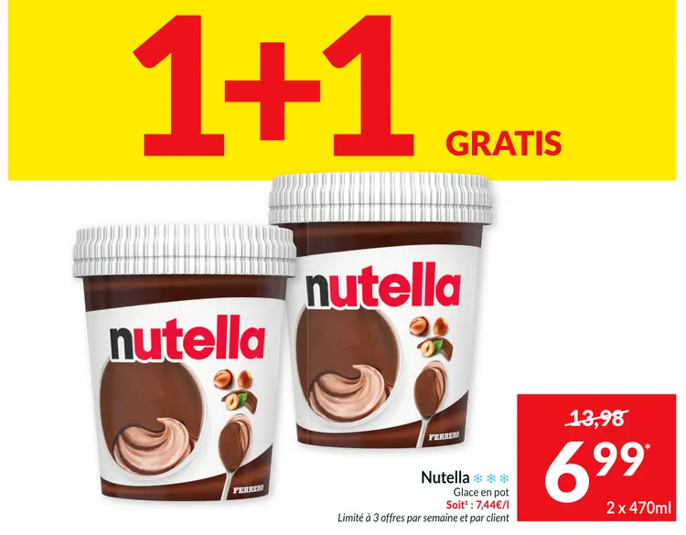 Offre: Nutella