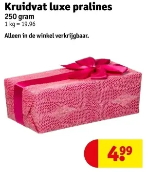 Promotie: Luxe pralines