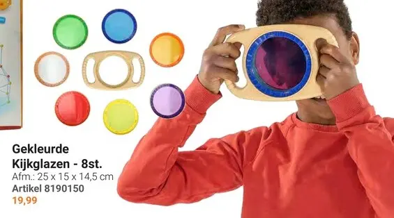 Aanbieding: Gekleurde Kijkglazen