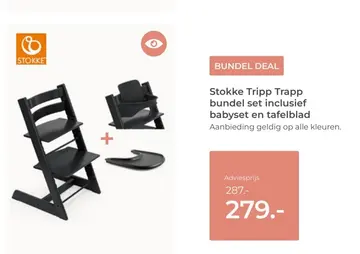 Aanbieding: Stokke Tripp Trapp bundel set