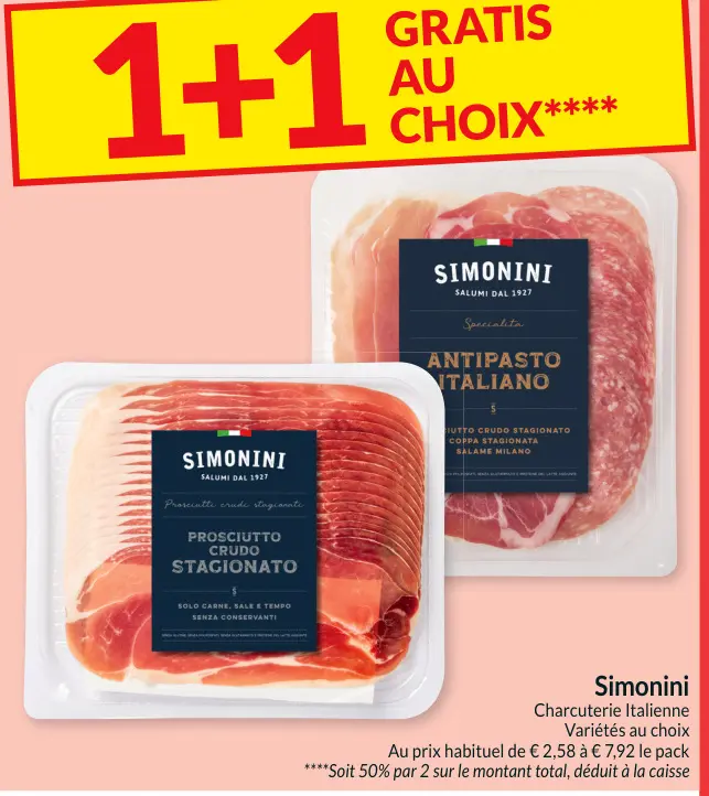 Offre: Simonini Charcuterie Italienne