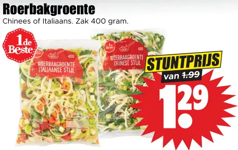 Aanbieding: Roerbakgroente