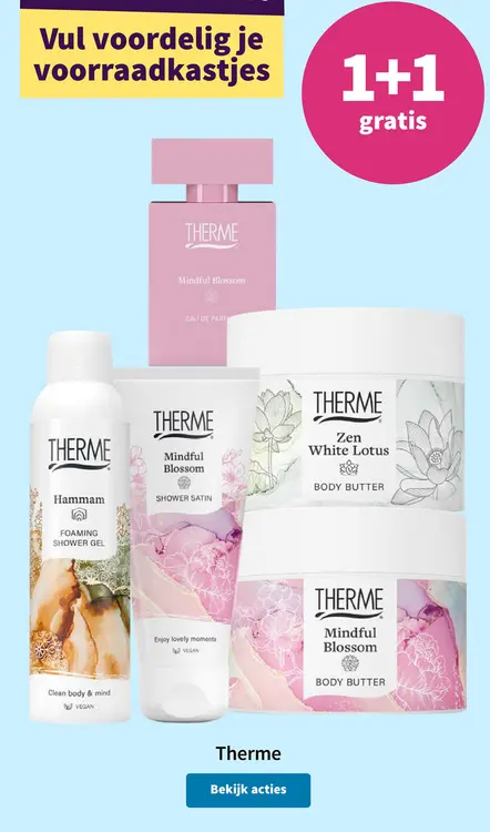Promotie: Therme Mindful Blossom / Zen White Lotus 