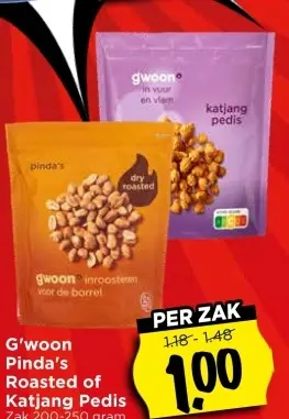 Aanbieding: Pinda's Roasted of Katjang Pedis