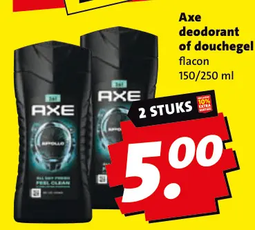 Aanbieding: deodorant of douchegel