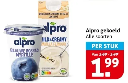 Aanbieding: Alpro gekoeld