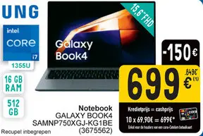 Aanbieding: Notebook GALAXY BOOK4
