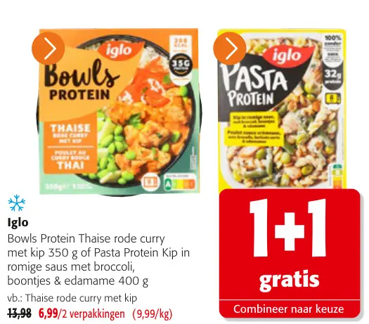 Promotie: Bowls Protein of Pasta Protein