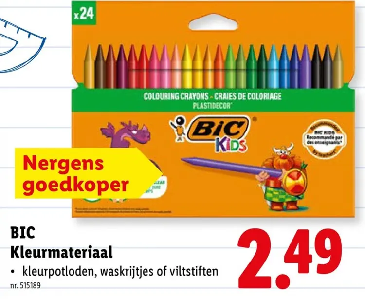 Promotie: Kleurmateriaal