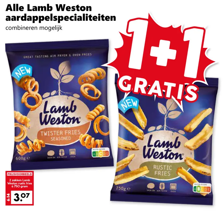 Aanbieding: Alle Lamb Weston aardappelspecialiteiten