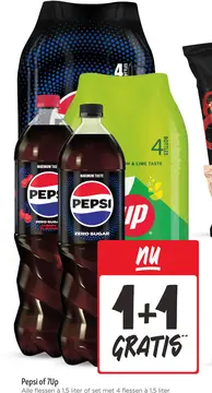Aanbieding: Pepsi of 7Up