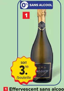 Offre: Effervescent sans alcool