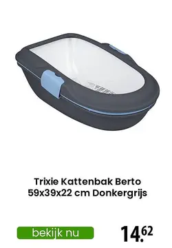 Aanbieding: Trixie Kattenbak Berto