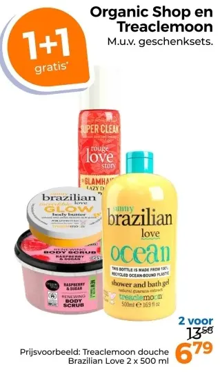 Aanbieding: Treaclemoon douche Brazilian Love