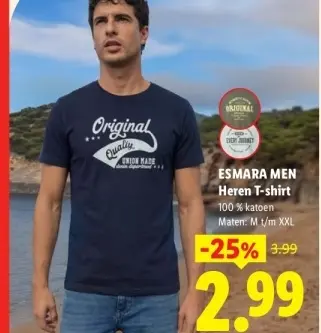 Aanbieding: Heren T-shirt