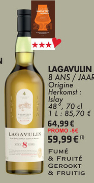 Offre: LAGAVULIN 8 ANS/JAAR