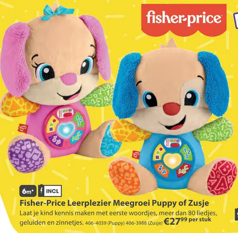Aanbieding: Leerplezier Meegroei Puppy of Zusje
