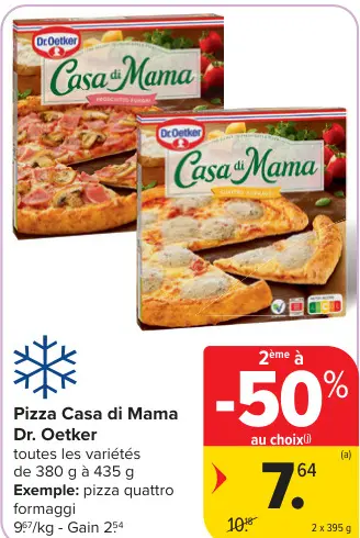 Offre: Pizza Casa di Mama