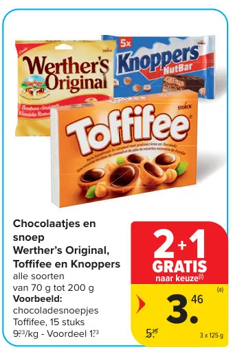 Promotie: Chocolaatjes en snoep