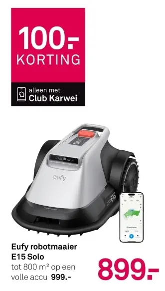 Aanbieding: Robotmaaier E15 Solo