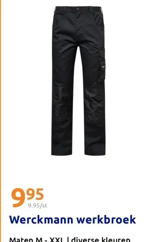 Promotie: Werckmann werkbroek