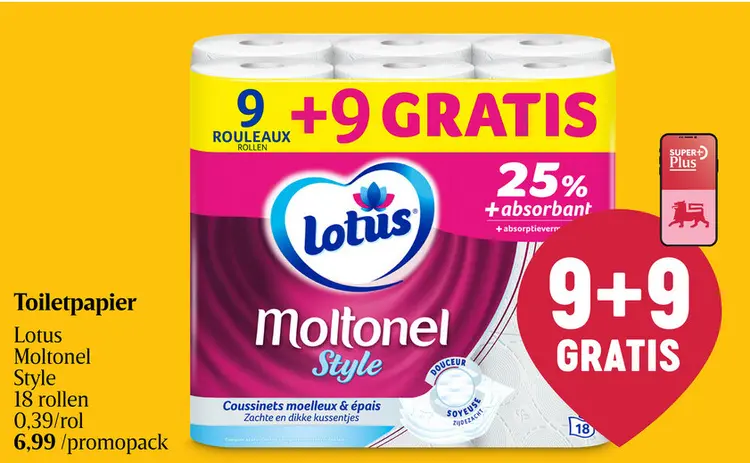 Promotie: Toiletpapier