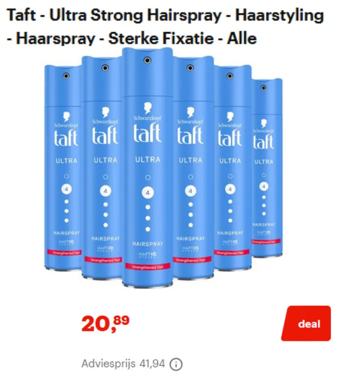 Promotie: Ultra Strong Hairspray - Haarstyling Haarspray