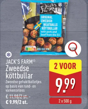 Promotie: Zweedse köttbullar